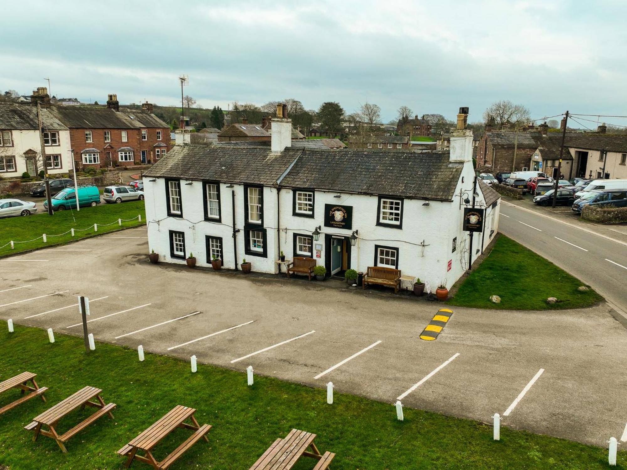 The Shepherds Inn, Langwathby Eksteriør billede